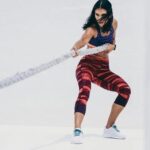 Aerial silk training for aerial exercise with Google Fit integration