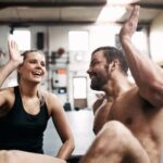 Image showing a group of individuals engaging in various physical activities for physical fitness, wellness, and lifestyle