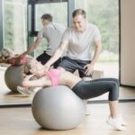 Dana Delany gracefully performs her fitness routine, showcasing her dedication to health and wellness