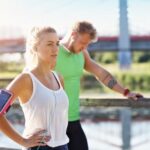 Madhuri Dixit showing her fitness routine in a workout video