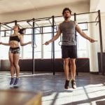 Adjustable exercise fitness waist belt for a comfortable and effective workout