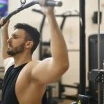 Image of people cycling, jogging, and swimming - examples of cardiovascular fitness exercises