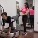 Fitness app using motion sensors & heart rate monitor to measure exercise intensity